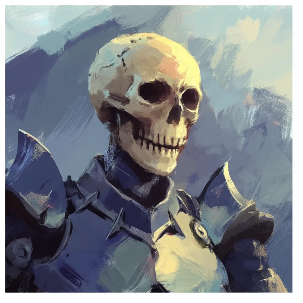 Chevalier Squelette - Monstre Standard Daggerheart SRD Tier 1 | Bestiaire JDR